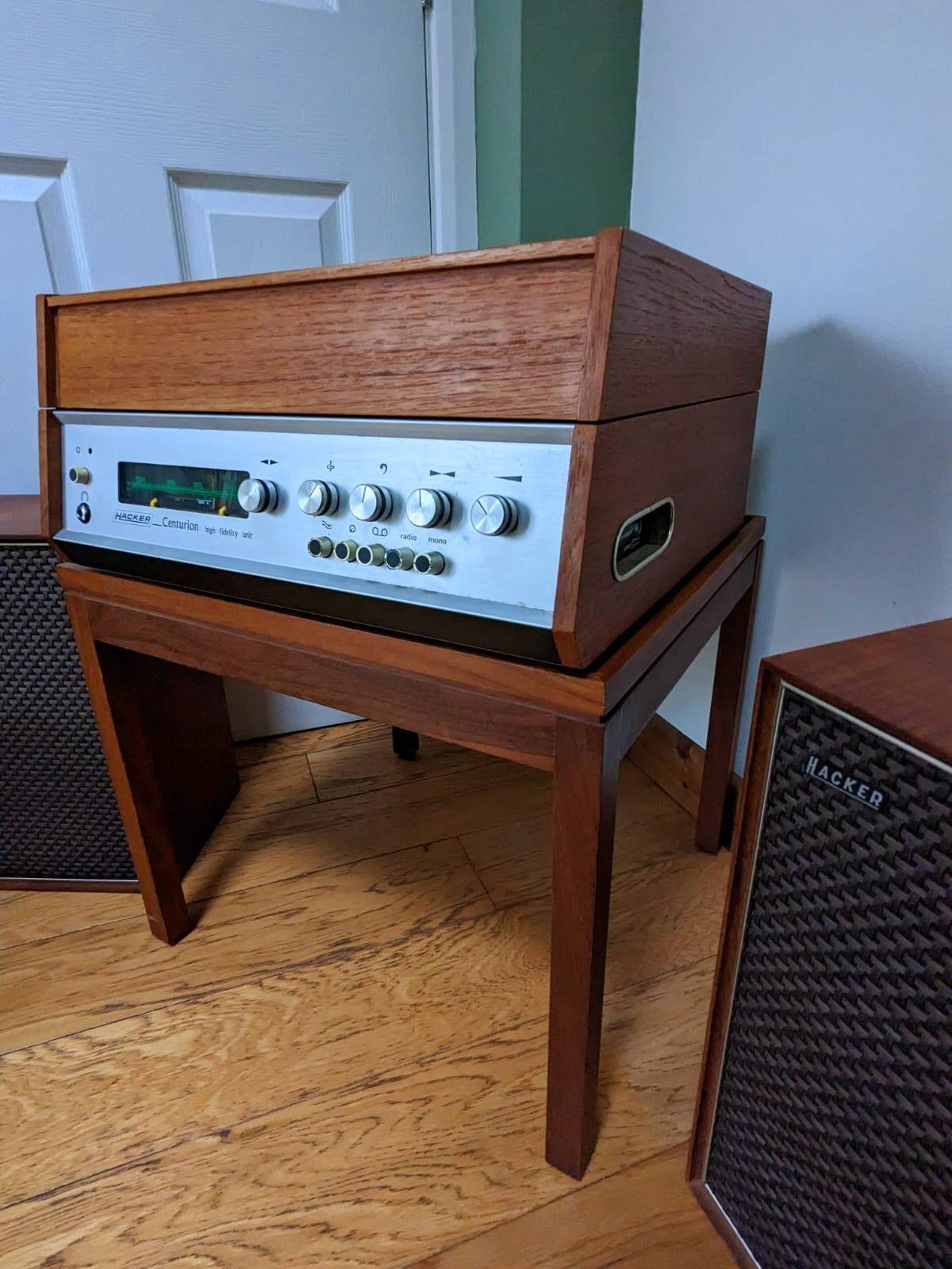 Beautiful Vintage 1973 Hacker Centurion Radiogram Hifi Stereo System ...