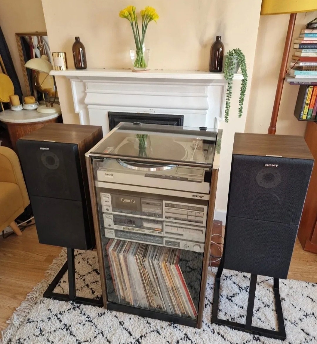 Beautiful Original Timewarp 1983 Sony Hifi Stereo System With 