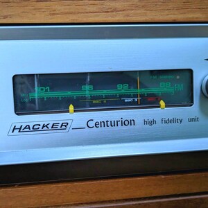 Beautiful Vintage 1973 Hacker Centurion Radiogram Hifi Stereo System ...