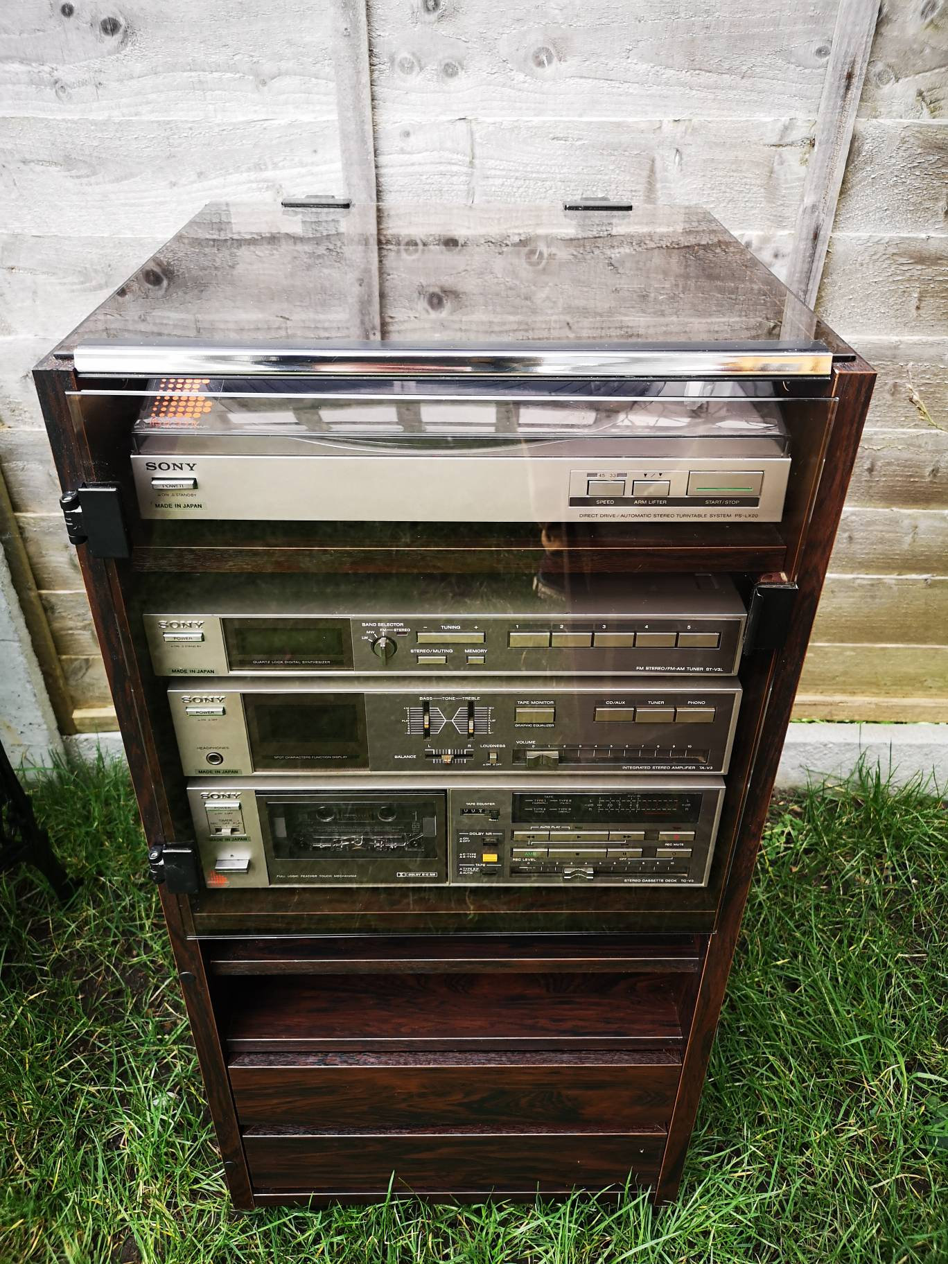 Beautiful Original Timewarp 1983 Sony Hifi Stereo System with Etsy