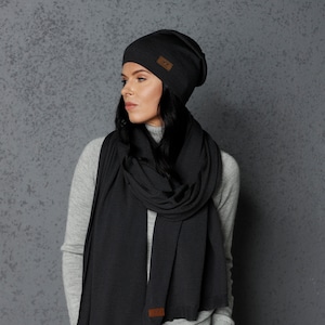 Merino wool shawl, gray scarf shawl, merino wool shawl, merino cap, merino hat, merino wool scarf, knit merino shawl, scarves