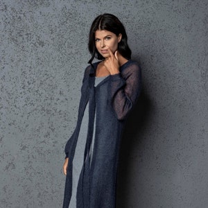 Knitted cardigan, Oversized cardigan, Alpaca wool sweater, Mohair cardigan, Light cardigan, Long cardigan, alpaca cardigan