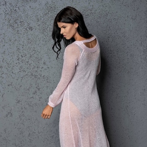 Knitted cardigan, Oversized cardigan, Alpaca wool sweater, Mohair cardigan, Light cardigan, Long cardigan, alpaca cardigan