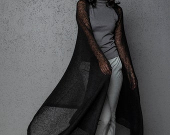 Black mohair scarf, Oversized scarf, Wool shawl, Chunky Mohair scarf Wrap, lightweight black scarf, minimalist big scarf