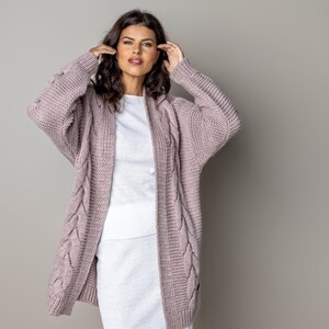 Chunky Knit cardigan, chunky knit alpaca cardigan, Oversized alpaca cardigan, Alpaca sweater, chunky wool cardigan, Knit alpaca cardigan