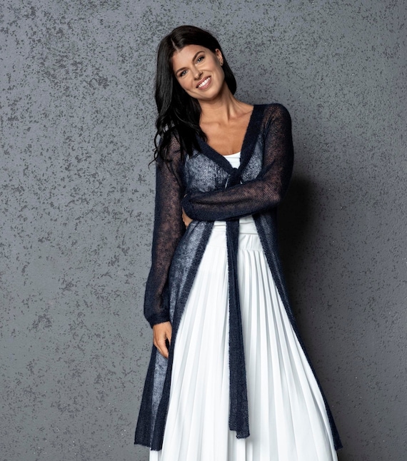 Navy wedding cardigan deals