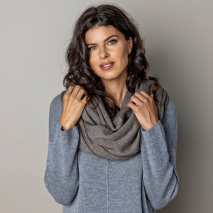 Merino wool scarf, wool scarf, merino wool shawl, merino wool wrap, knit merino wool scarf, knitted wool scarf, minimalist knit scarf, knit image 8