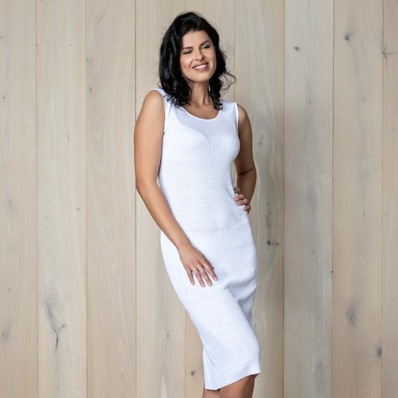 bodycon linen dress Audacious Bodycon Linen Dress main image 1