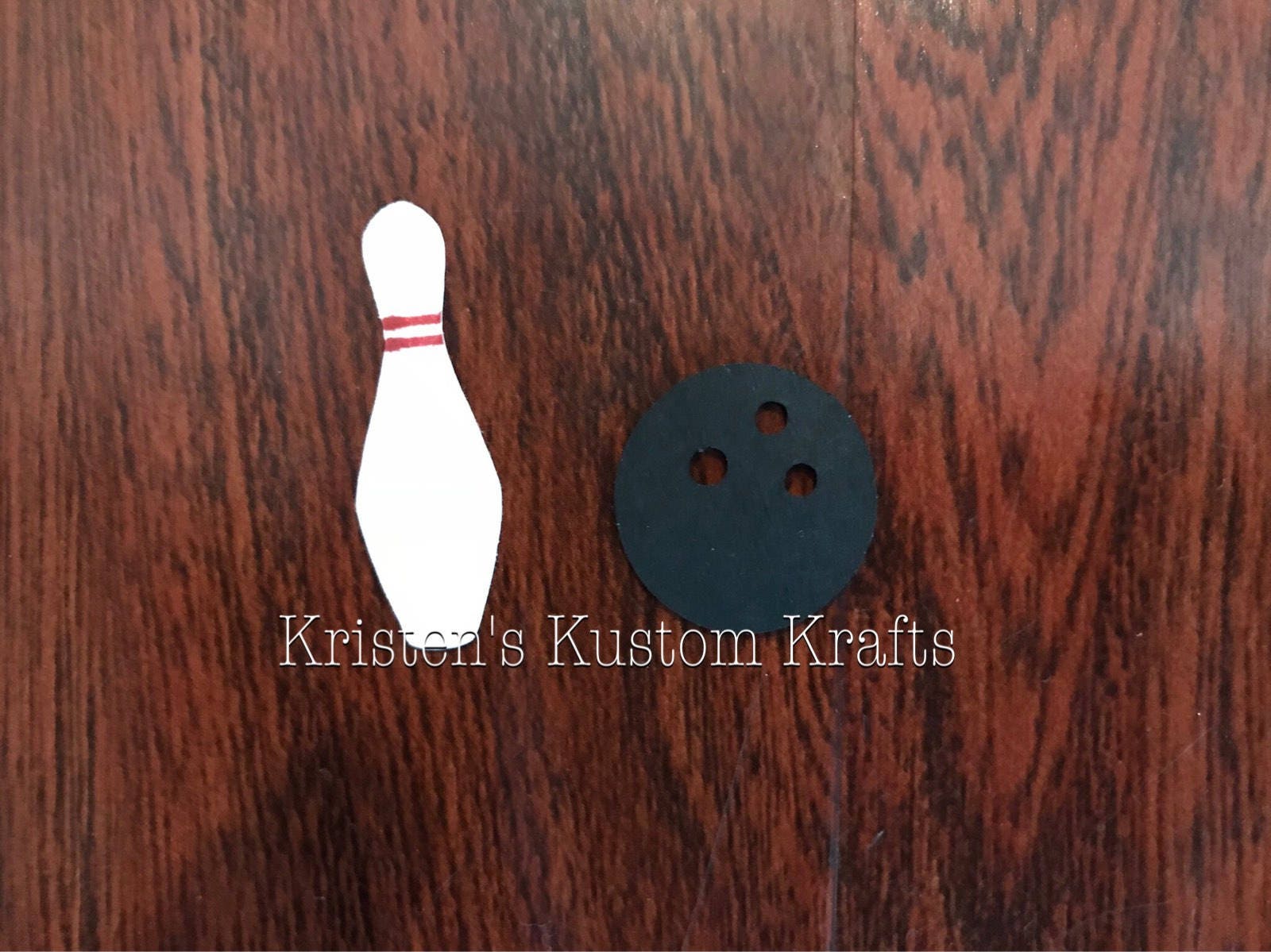 Bowling theme confetti