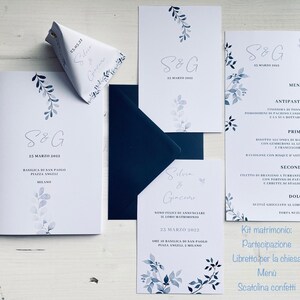 PARTECIPAZIONE DI MATRIMONIO mod. 1 Jacksonville