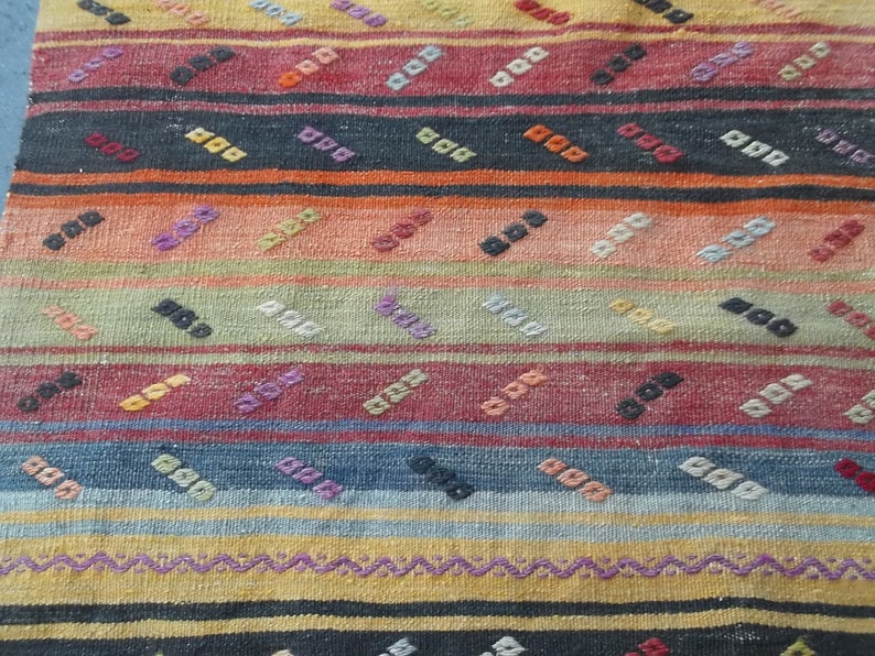 Tribal kilim125x70cm4.1x2.2feethome decor kilimturkish | Etsy