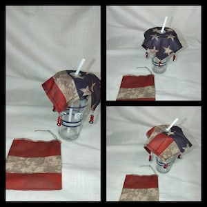 Guardia de bebidas de bandera / cubierta de bebida / máscara de bebida