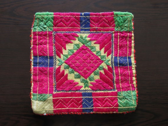 Afghan embroidered pouch