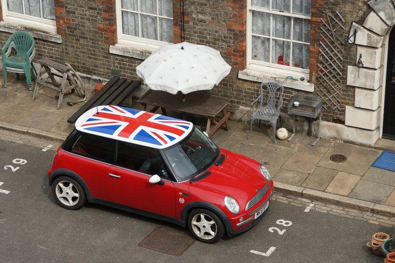 Mini Cooper Roof UK Flag National Flag Great Britain Union Etsy