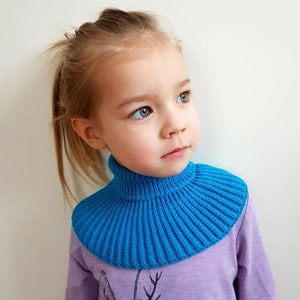 Knitted kids scarves Neck warmer for child Wool baby scarf