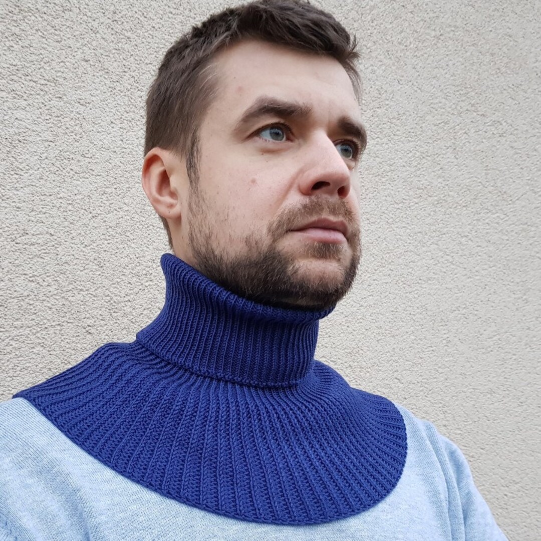 Neck Warmer Adult Dickie Knit Neck Gaiter Scarf Mens Womens Scarf Neck