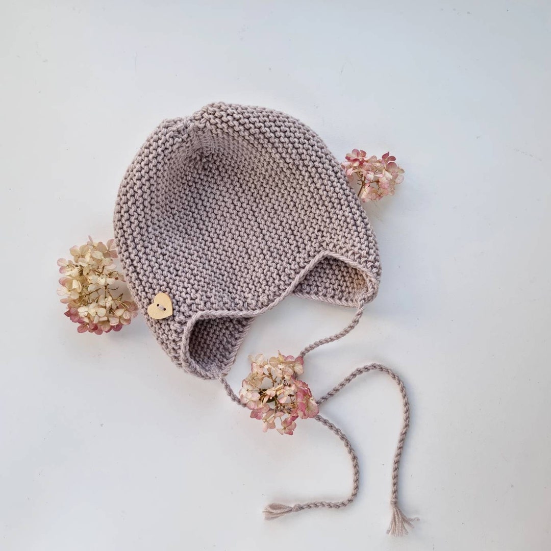 Unisex Knit Baby Hat 036 Months Knitted Infant Hat Toddler Earflap Hat Baby Knitted Hat Infant