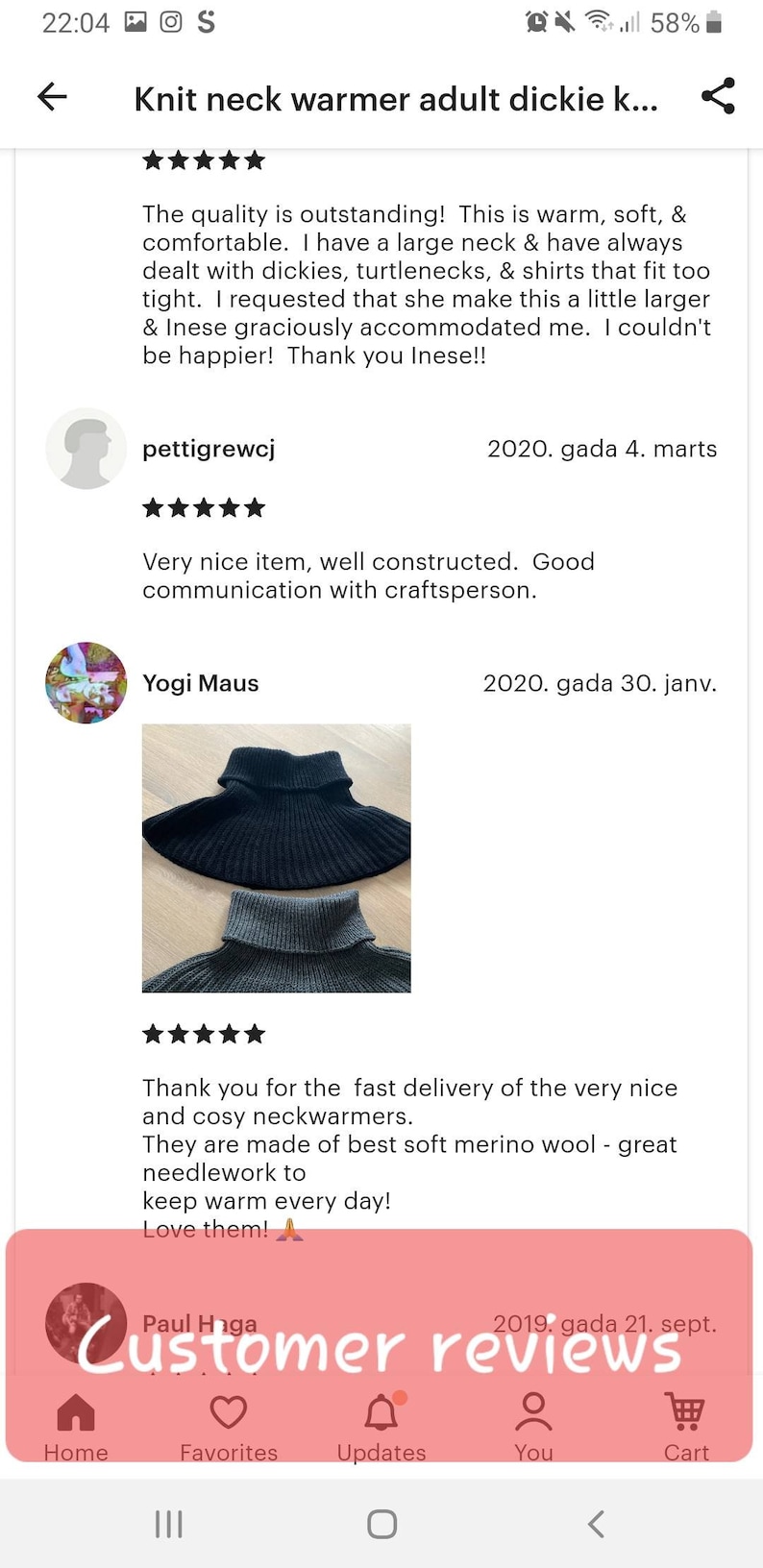 Womens scarf dickie Neck warmer adult knit neck gaiter scarf image 9