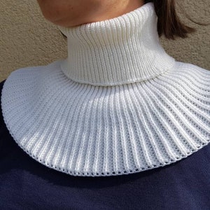 Sciarpa da donna Dickie Scaldacollo Scaldacollo in maglia per adulti Sciarpa da uomo Cappuccio da donna Sciarpa infinita Collo morbido in maglia Dolcevita Dicky