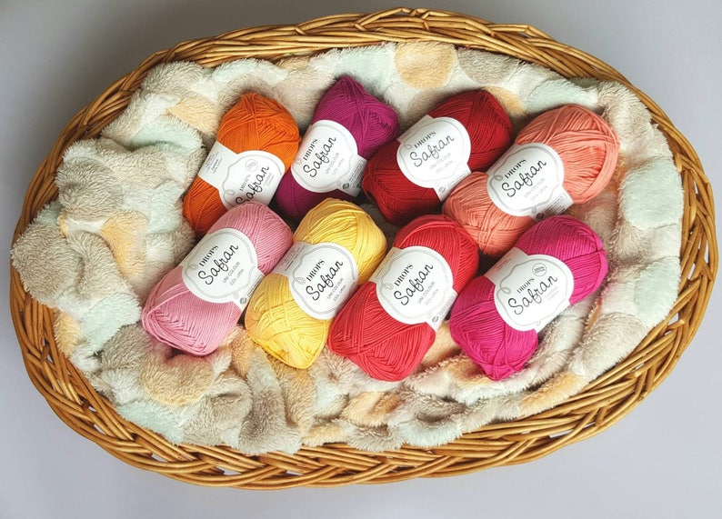 Cotton crochet yarn amigurumi toys crochetting summer baby Etsy