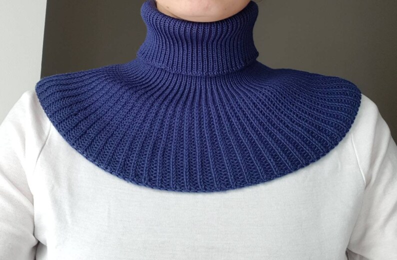 Neck warmer adult dickie knit neck gaiter scarf mens womens Etsy