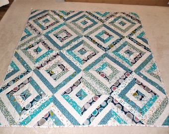 Modern Quilt, Boho Quilt, Twin Quilt,Throw Quilt, Lap Quilt, Art Quilts, Handmade Quilts