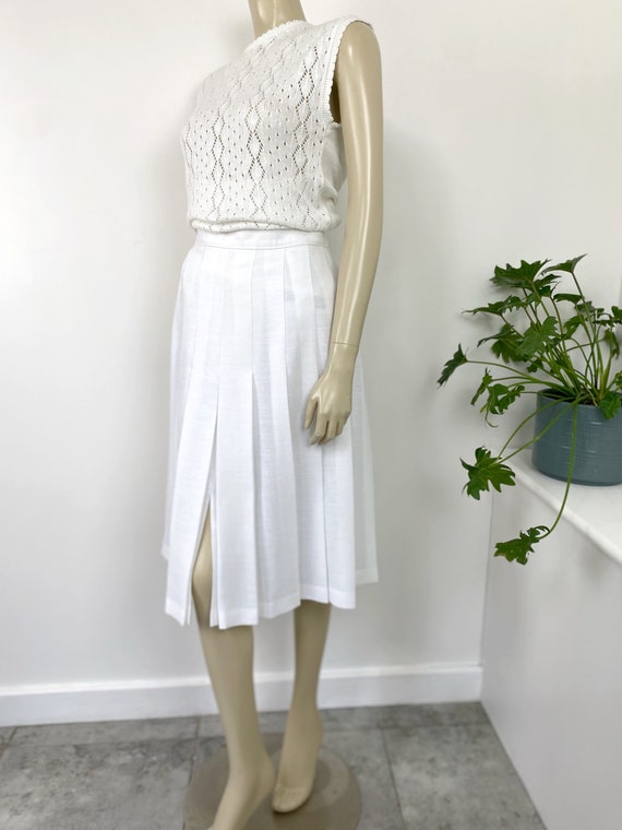 Jupe plissee blanche new arrivals