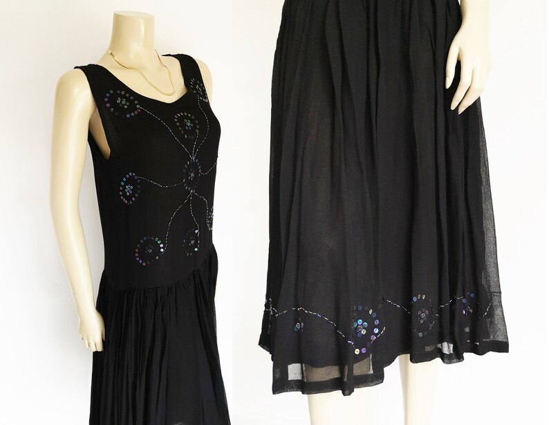black sequin dress uk