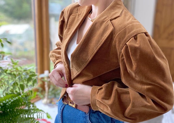 Mary Quant Velvet Jacket, UK10, True Vintage, Mary