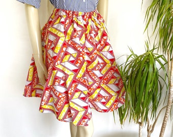 ethnic skirt with shirt