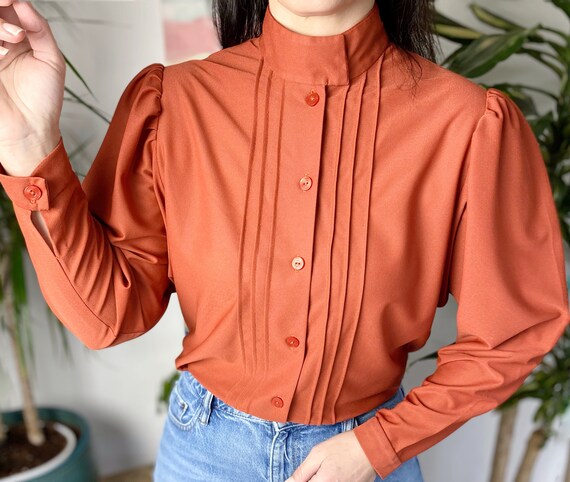 1970s Vintage Handmade Blouse, Medium Fit, Vintage