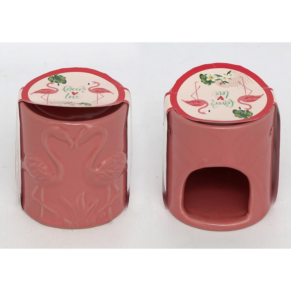 Brûleur de Parfums Flamand Rose