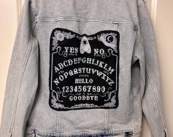 Ouija-Board-Jeansjacke