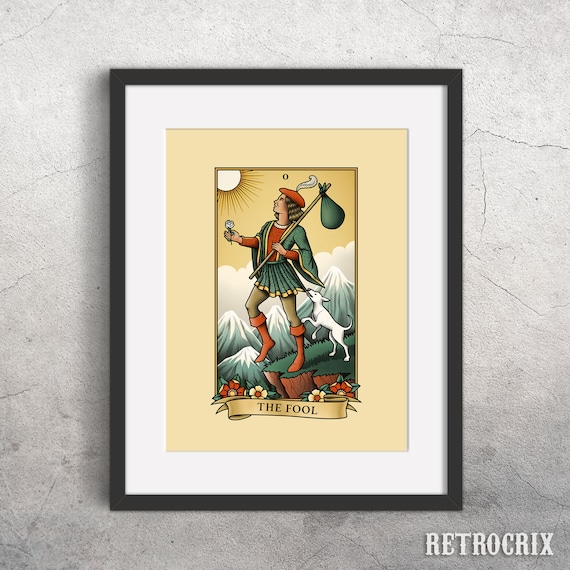 ポスター「ザ・フール」、タロットカード - Etsy 日本