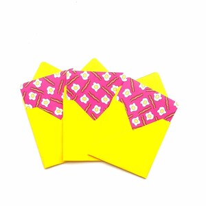 Bacon and eggs note cards, cute mini cards, cute stationery, kawaii stationary, blank thank you cards, foodie gift under 10, chef gift set