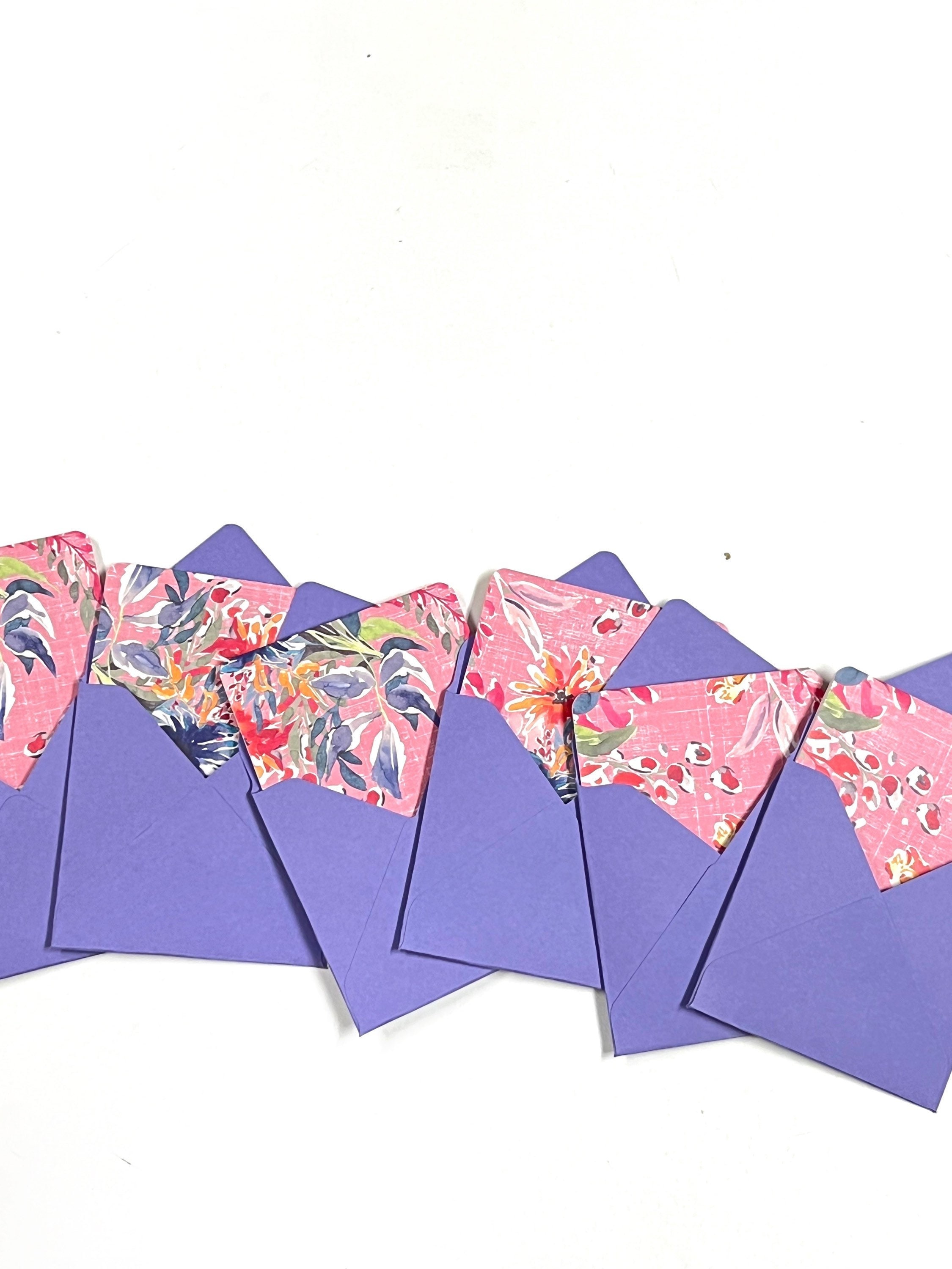 Mini Cards, Small Note Cards, Lunchbox Notes, Gift Tags, Love Notes ...