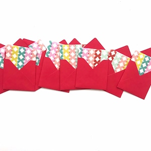 Mini cards, butterfly note cards, blank note cards, tiny envelopes, mini stationery, cute stationary card, pretty note cards, 3x3 cards sets