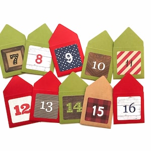 Advent envelopes, Note Cards for Liturgy, Christmas stationery, Kids  Christmas countdown, Daily elf notes, Holiday countdown calendar