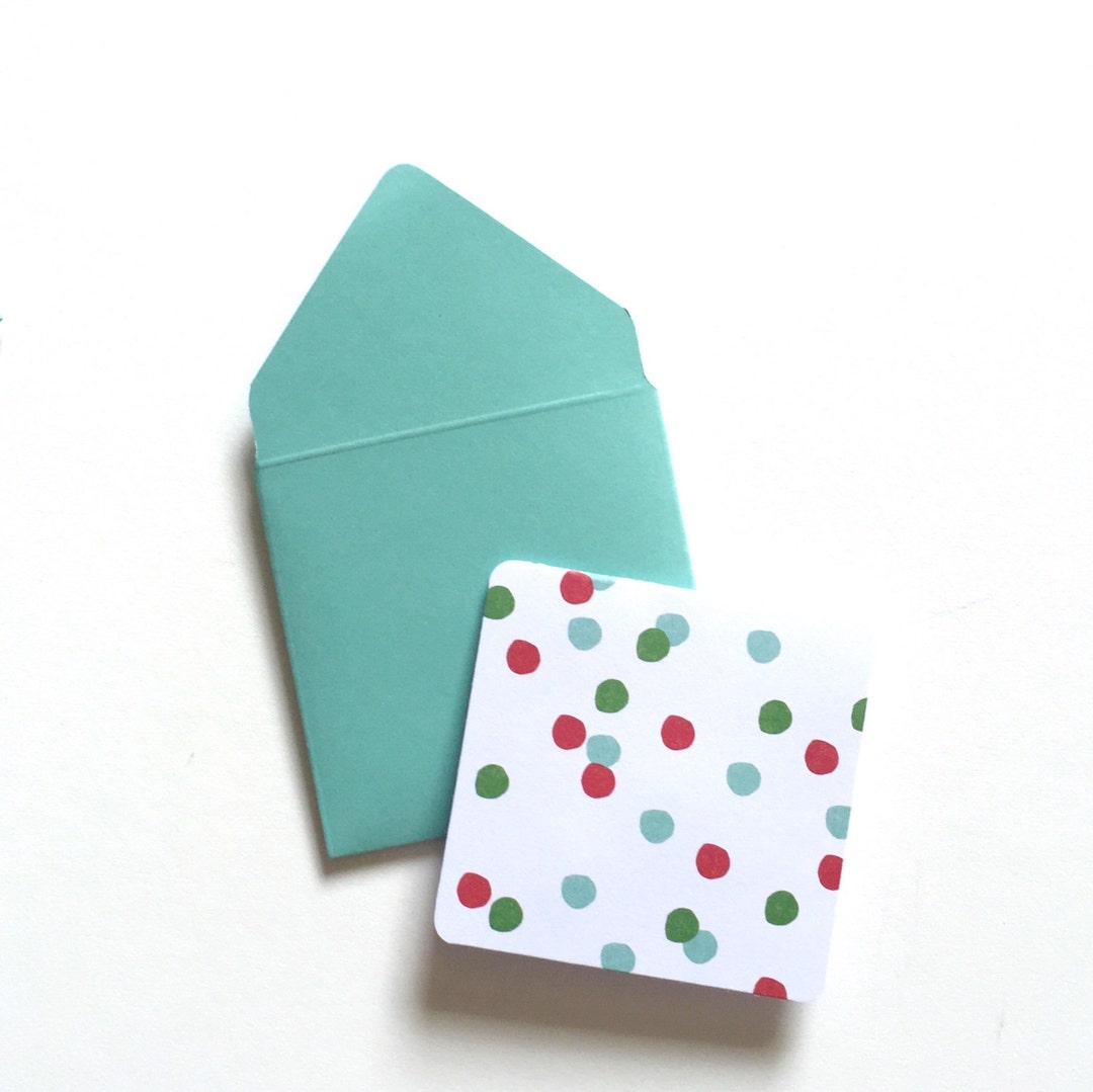 Mini Note Cards Gift Tags Tiny Envelopes Love Notes Etsy