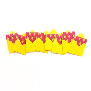 Pineapple stationery, pineapple mini cards, blank stationary cards, gift tags with envelope, pineapple gift tags, stationery set, 3x3 cards