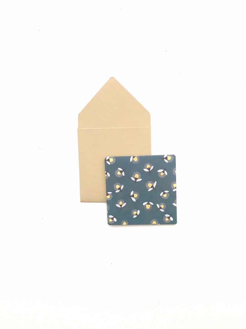 Firefly Note Cards Lightning Bug Stationery 3x3 Mini Cards - Etsy