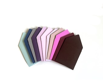 Diverse enveloppen, mini-enveloppen, regenboogenveloppen, cadeaubonnen, 3x3 enveloppen, bulkcadeau-enveloppen, bedankje van de verkoper, mini-notitiekaarten