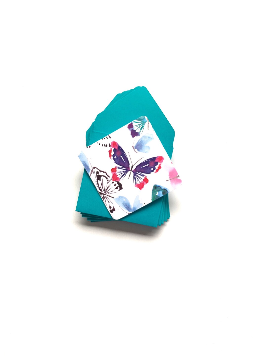 Butterfly Mini Cards, Small Note Cards, Lunchbox Notes, Butterfly ...
