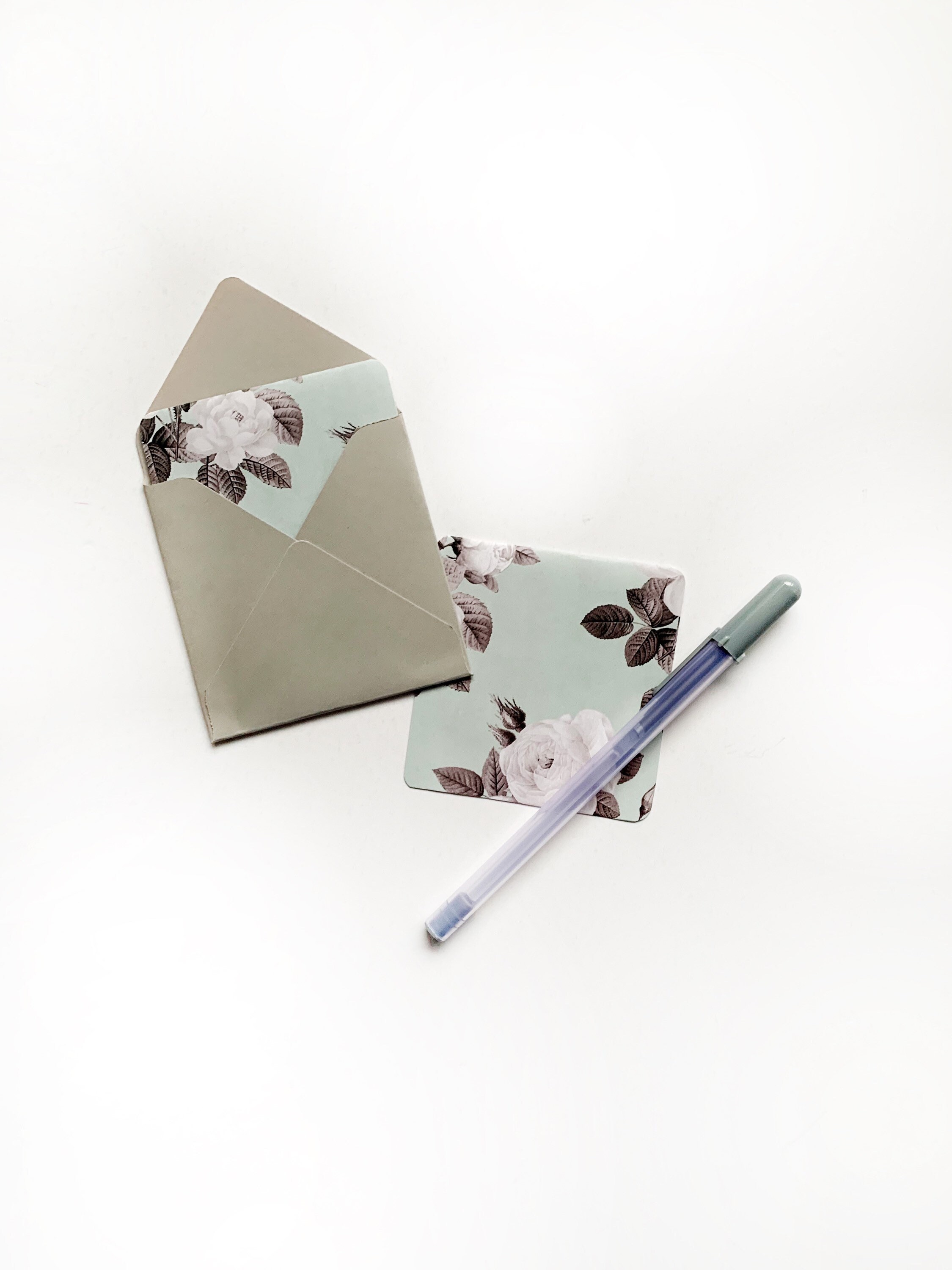 Mini Cards With Envelopes, Tiny Note Cards, Small Envelopes for Gift ...