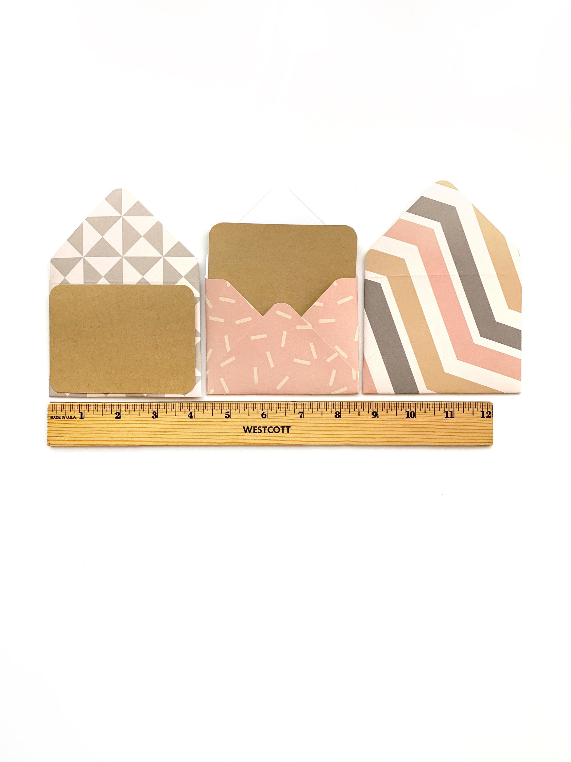 Gift Card Envelopes Calling Card Envelopes 3x4 Envelopes Etsy