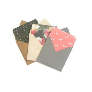 Blank note cards, just because cards, square stationery set, blank greeting card, blank thank you card, big stationary card, cute note cards