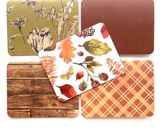 Herbst-Karten und Umschläge, leere Notizkarten, süße fallen stationär, Thanksgiving Briefpapier, Karten mit Kürbissen, verschiedene Herbst Note Karten,