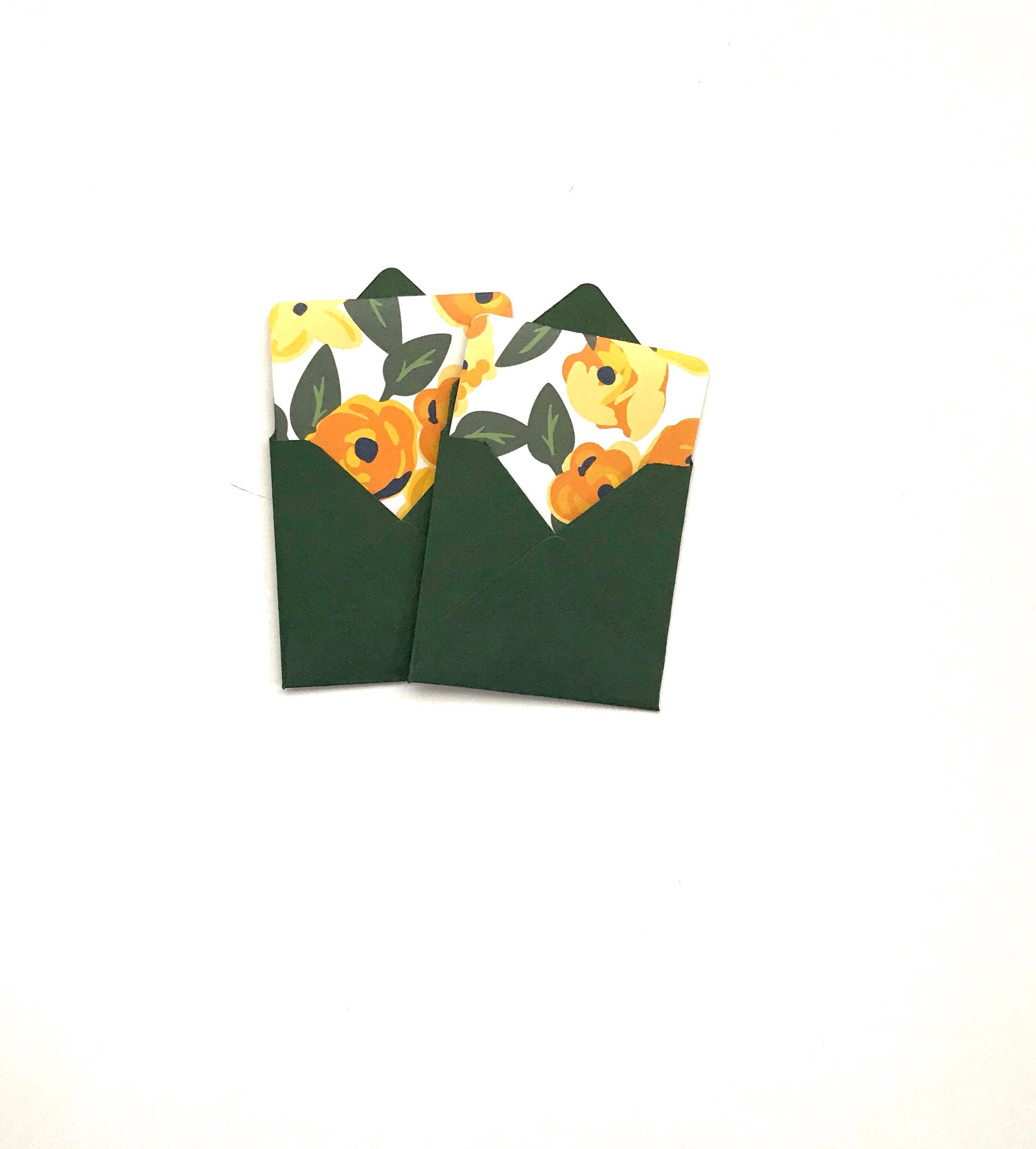 Mini Cards, Cards With Flowers, Blank Note Cards, Small Envelopes, Cute ...