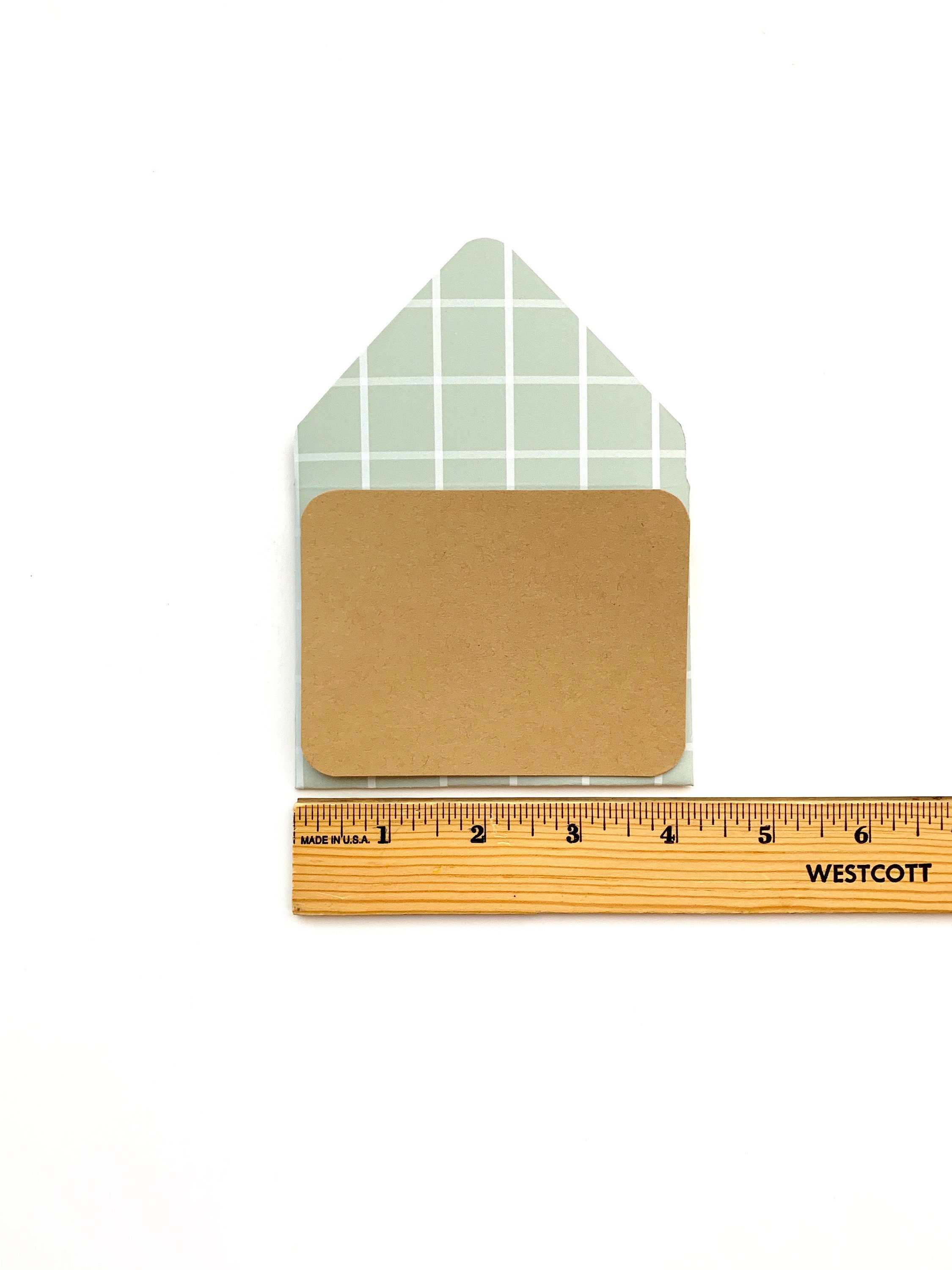 Gift Card Envelopes Calling Card Envelopes 3x4 Envelopes Etsy