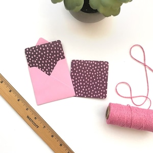 Cartões fofos, pequenos agradecimentos, cartões de gratidão, cartões de afirmação positiva, cartões e envelopes, papelaria de bolinhas, papelaria bonita